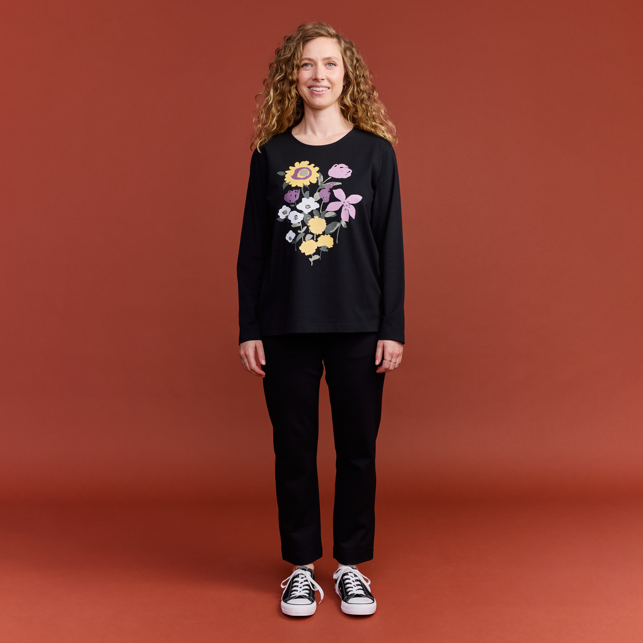 22702968001; Finlayson Ihana Tricot blouse Black / S 