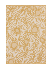 109068-2900; Finlaysonshop.com Vallila Stella rug Yellow / 133x190 cm