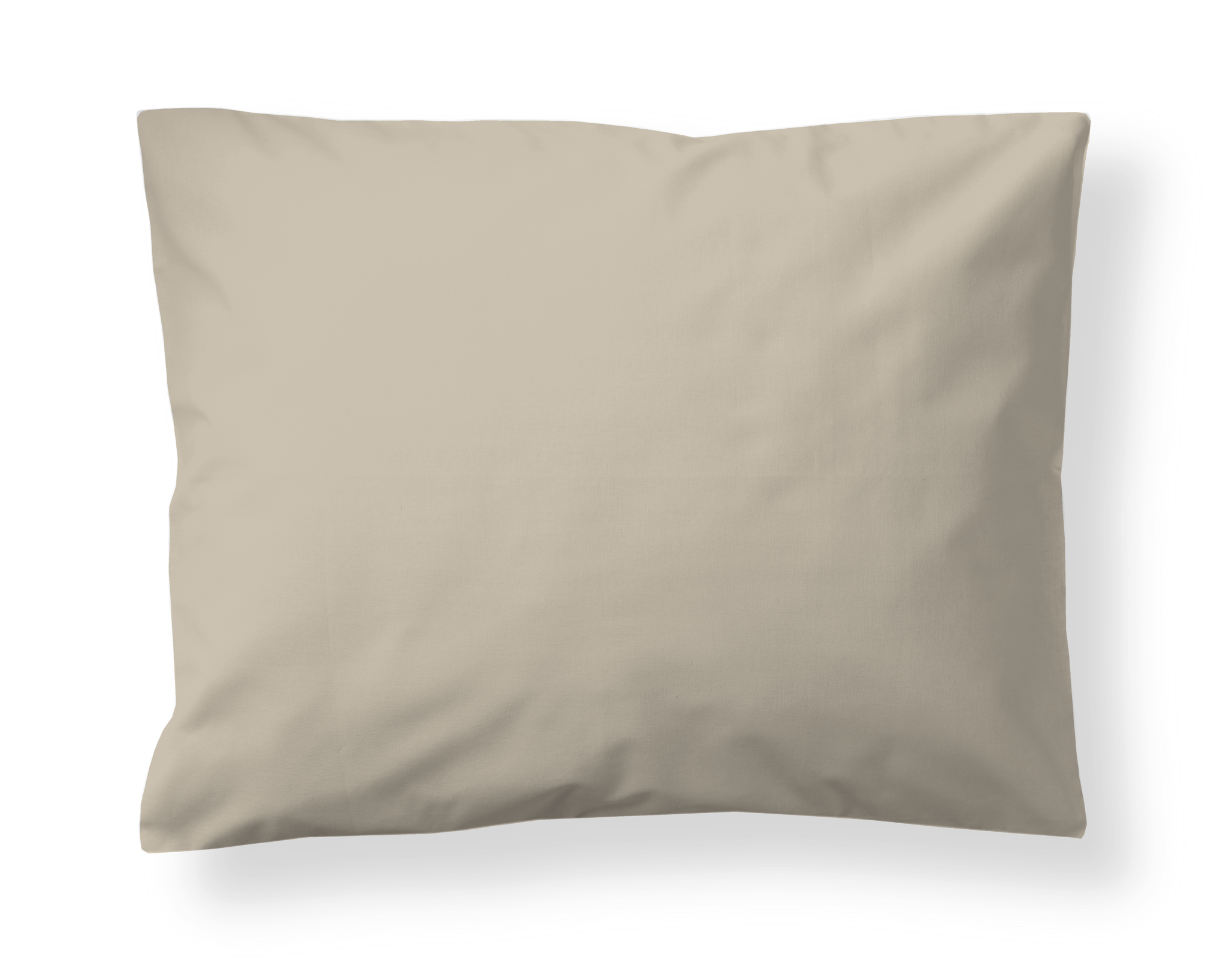 60142-0776-20-10; Finlayson Solid Colour Sateen Pillowcase Sand / 50x60 cm 