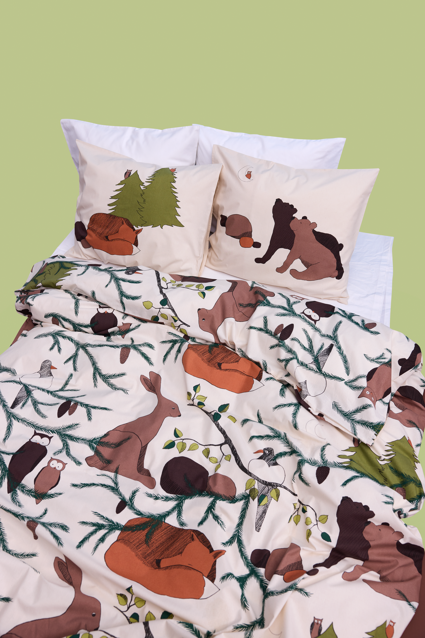 60154-4327-01-10_1; Finlayson Iltasatu Pillowcase Ecru / 50x60 cm 