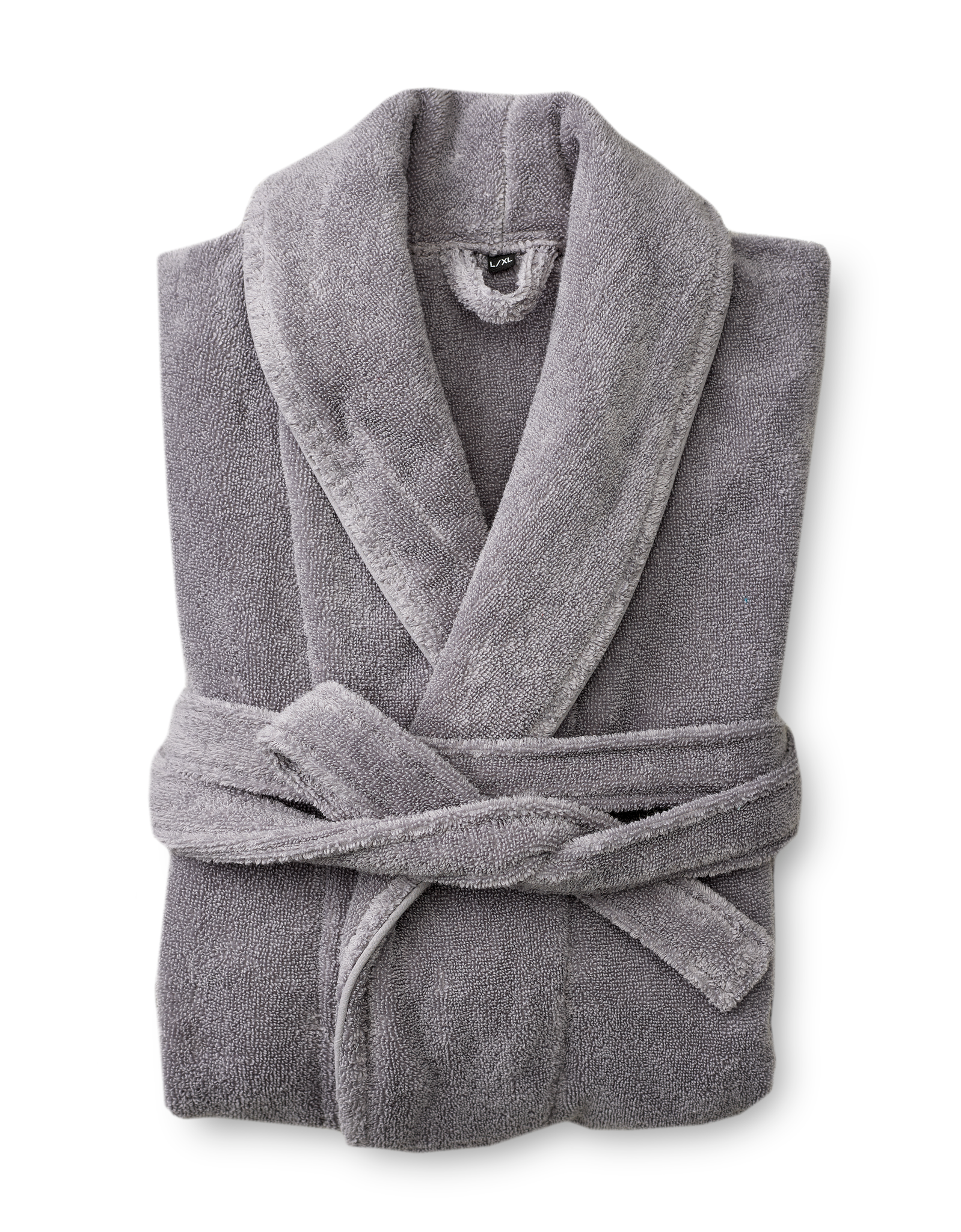 70227-0004-02-03; Finlayson Hali Bathrobe Grey / L/XL 