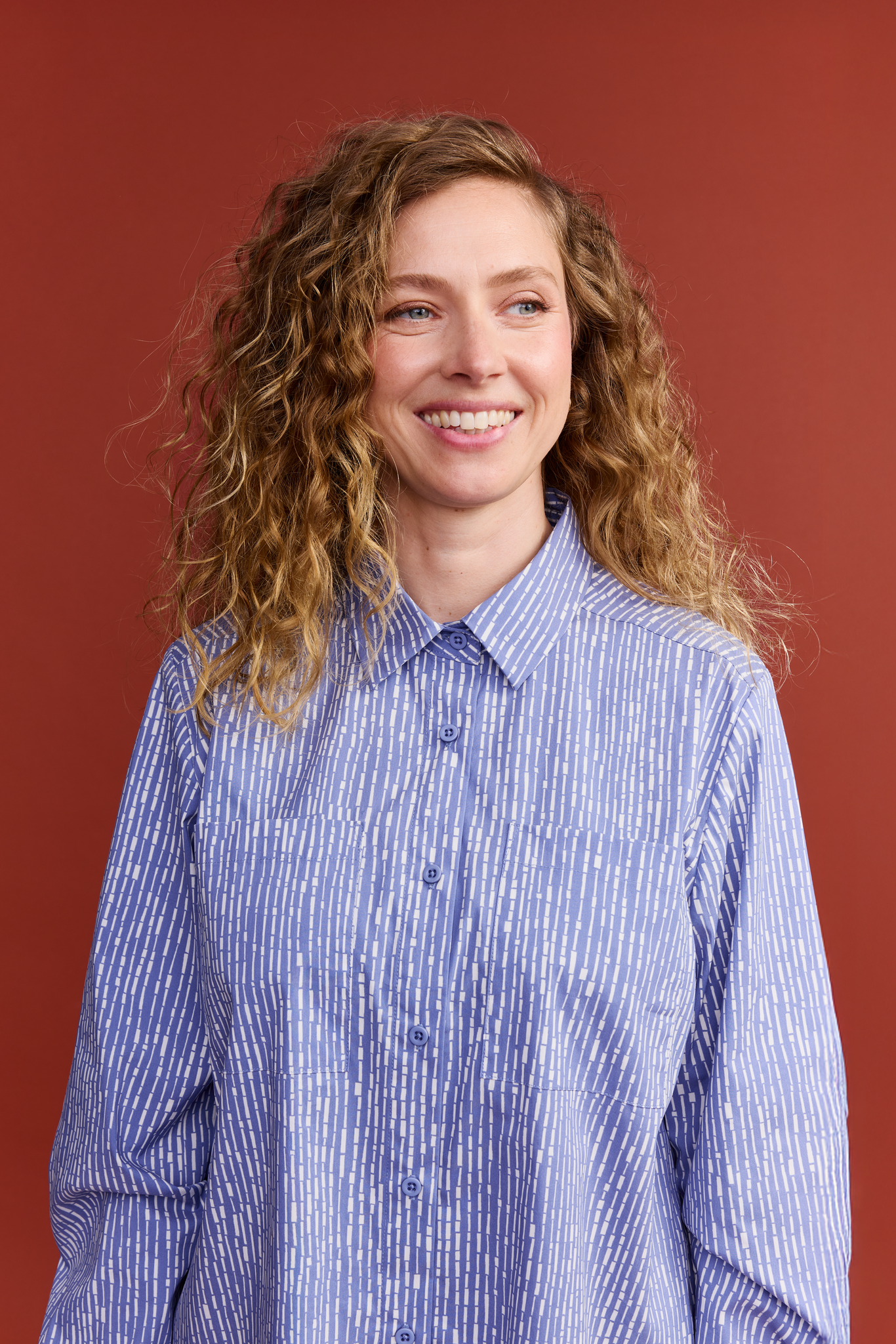 22702978003_1; Finlayson Korte Shirt Blue / 38 