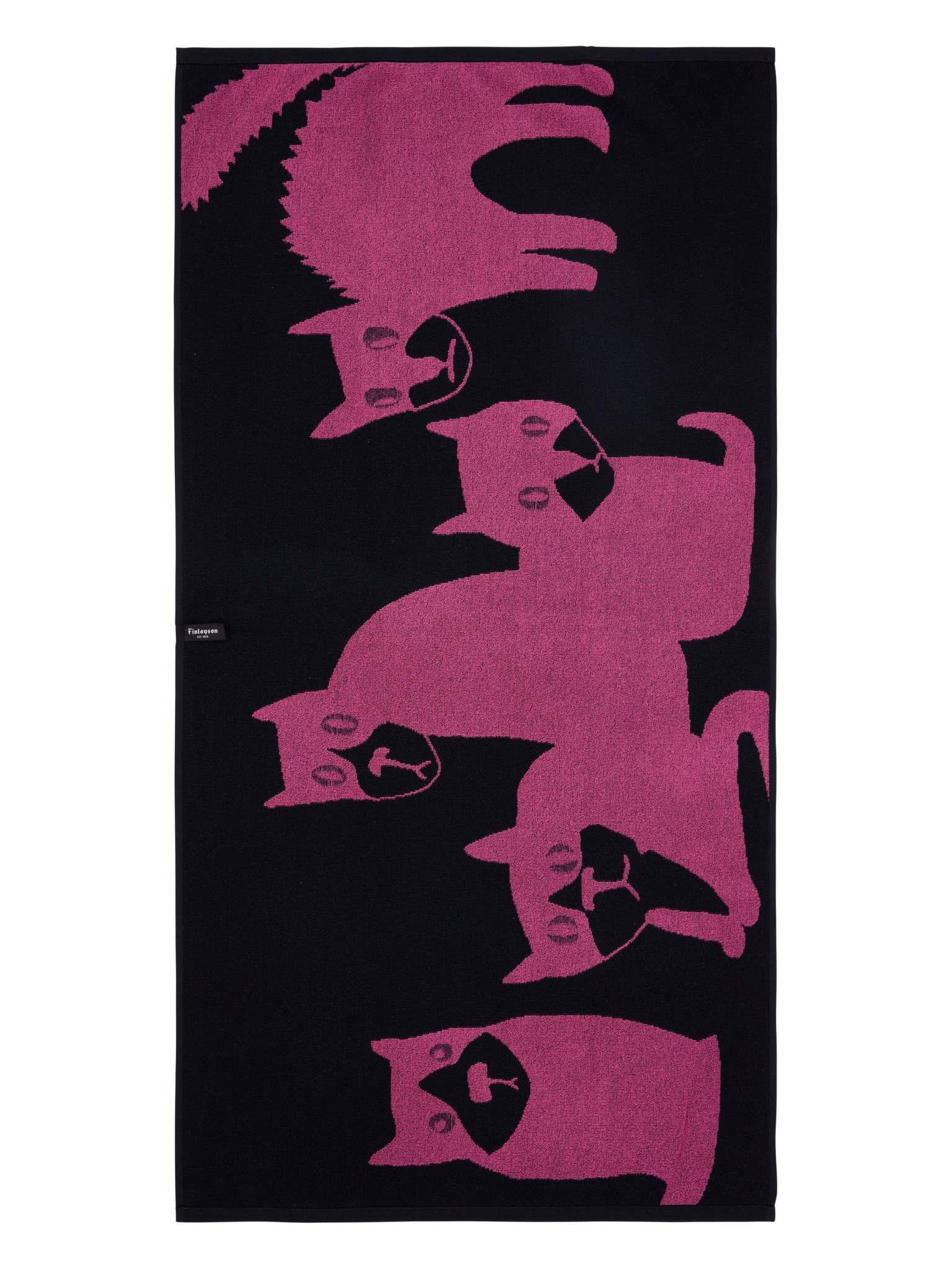 70554-1520-03-06_2; Finlayson Spot the Dog Bath Towel Mallow / 70x140 cm 