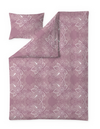 60714-4546-14-06; Finlayson Viktoria Tencel-Sateen Duvet Cover set Rose / 150x210 + 50x60 cm 