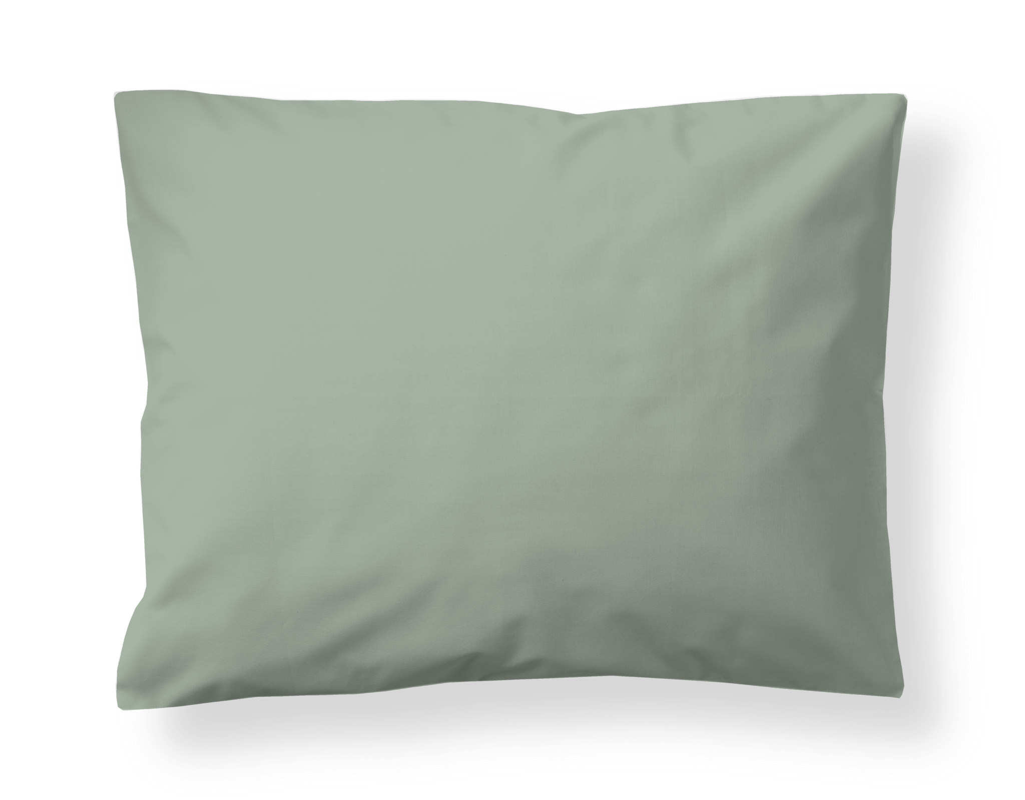 60142-0791-20-10; Finlayson Solid Colour Sateen Pillowcase Salvian Green / 50x60 cm 