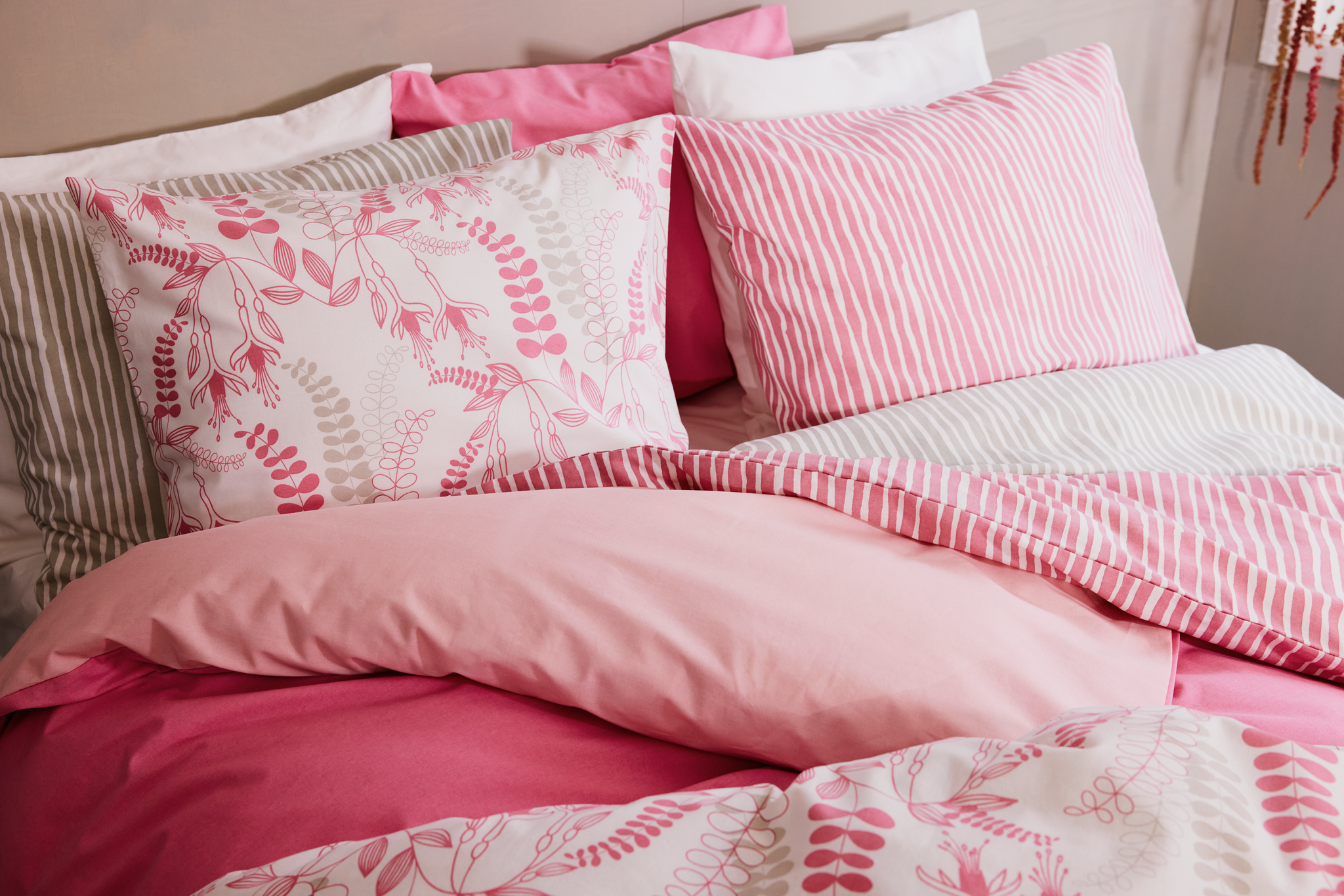 60136-5238-08-10_2; Finlayson Tiuhta Pillowcase Mallow / 50x60 cm 
