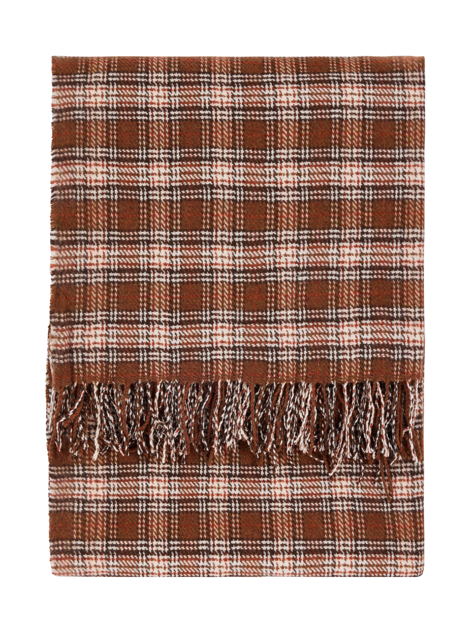21993-1951-01-04; Finlayson Reino Blanket Brown / 130x170 cm 