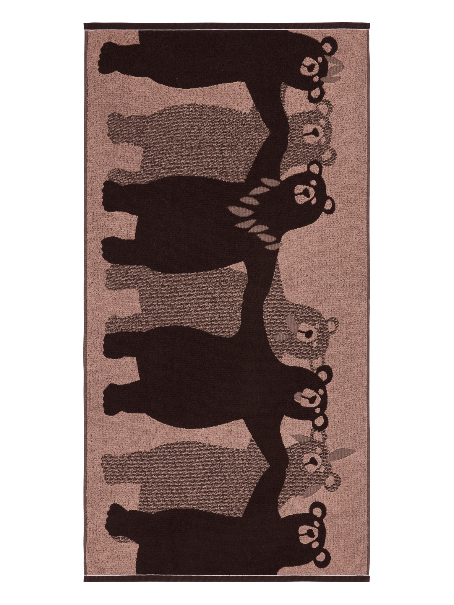70564-1499-05-06_2; Finlayson Kopla Bath Towel Dark Brown / 70x140 cm 