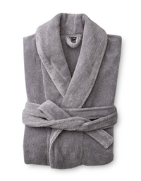 70227-0004-01-03; Finlayson Hali Bathrobe Grey / S/M 
