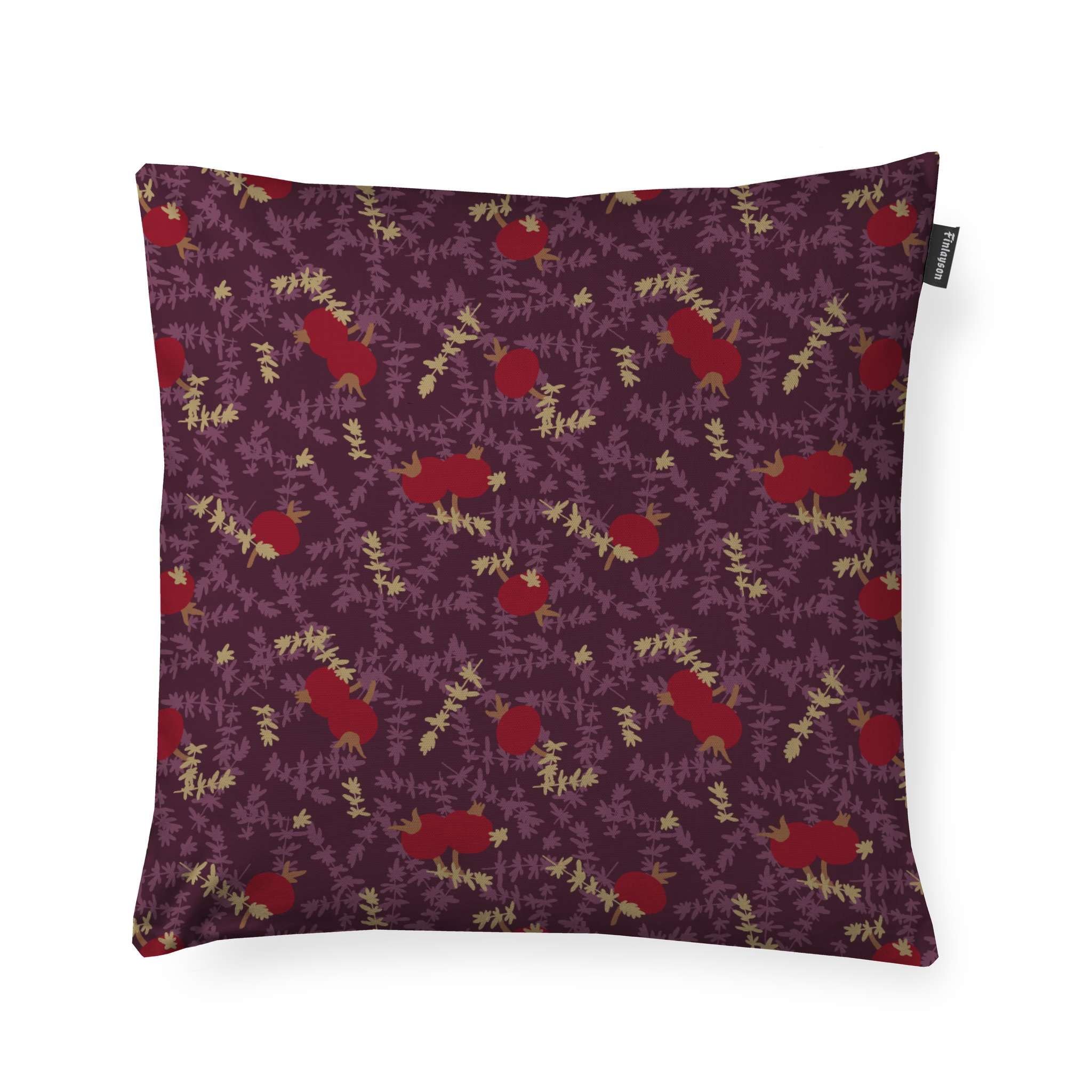 80813-5498-01-04; Finlayson Ruusunmarja Cushion Cover Plume / 48x48 cm 
