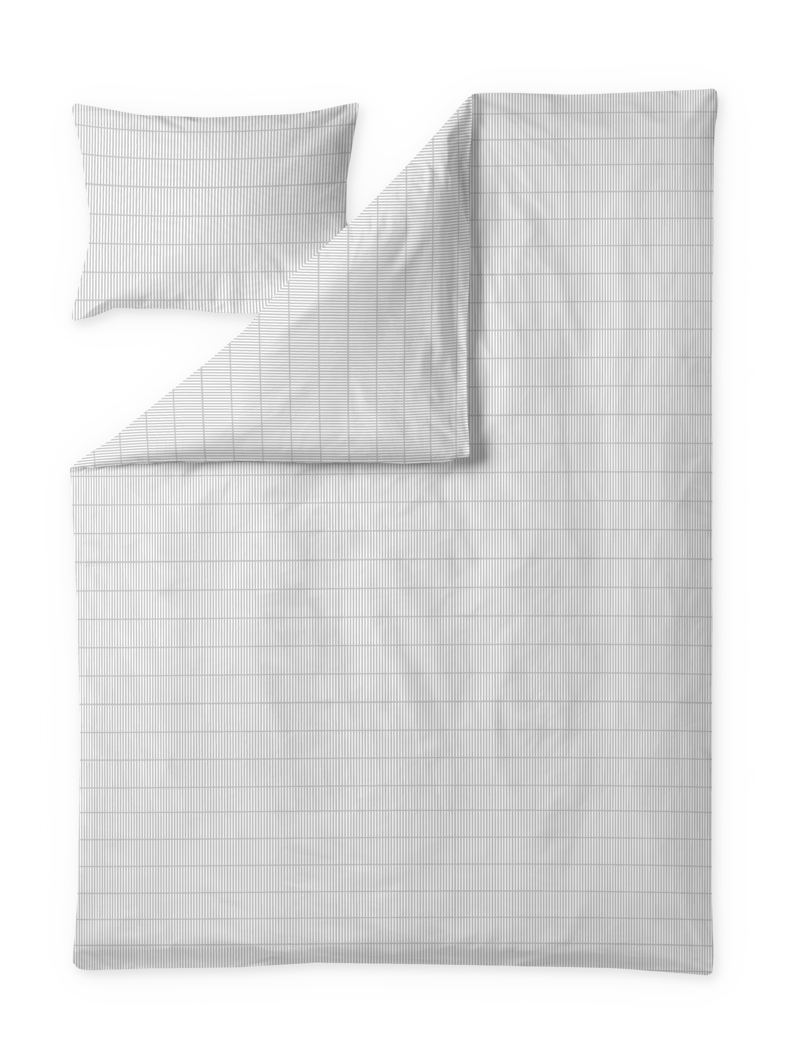 Ruoko sateen duvet cover set Pink / 150x210 + 50x60 cm | Finlayson