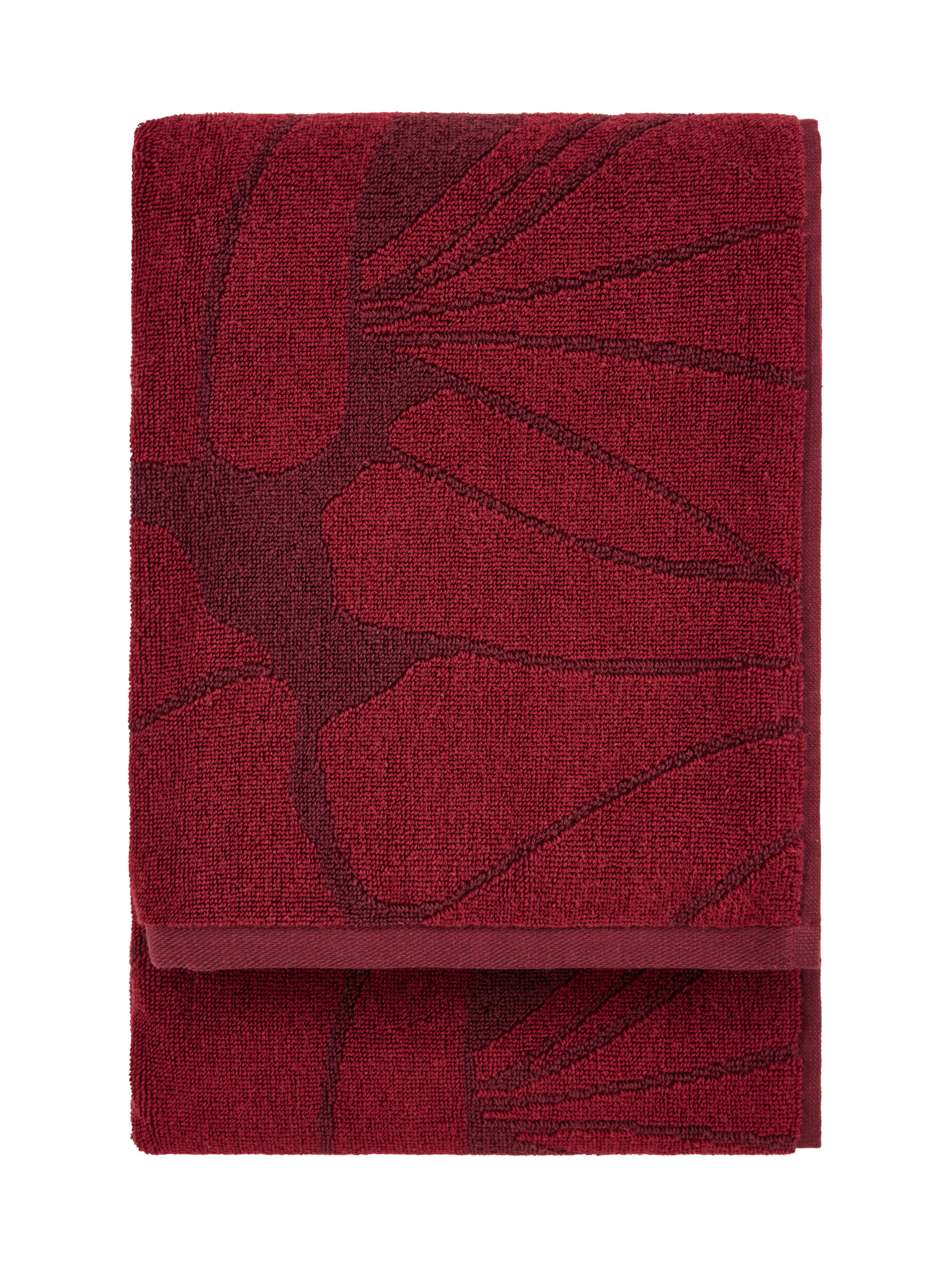 70576-5469-01-06; Finlayson Lilia Bath towel Red / 70x150 cm 