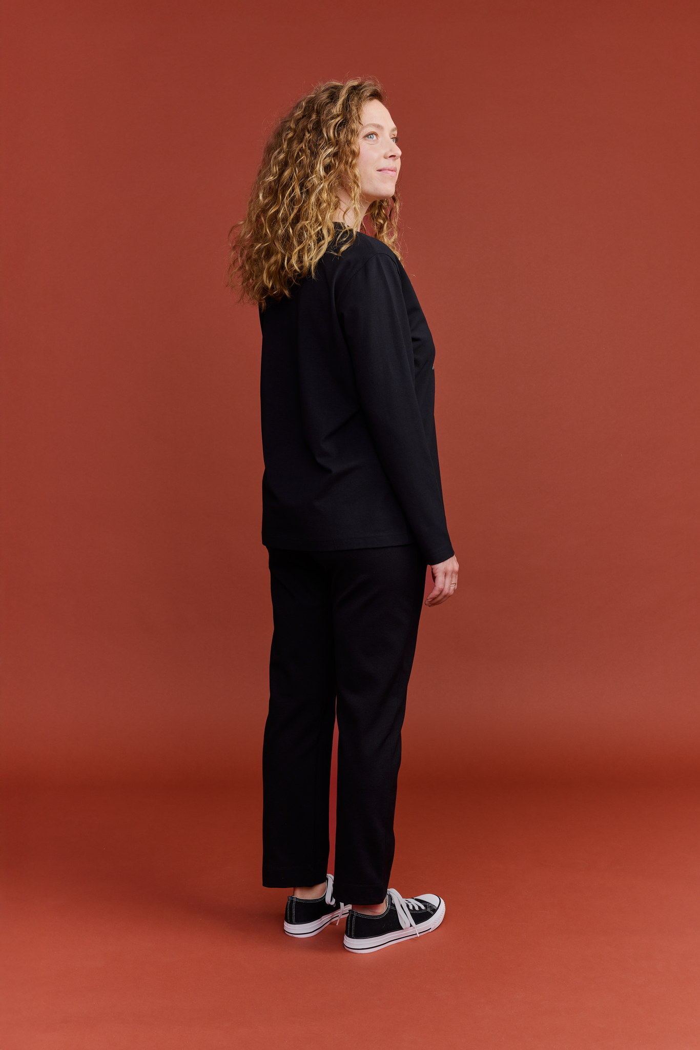 22702968002_3; Finlayson Ihana Tricot blouse Black / M 