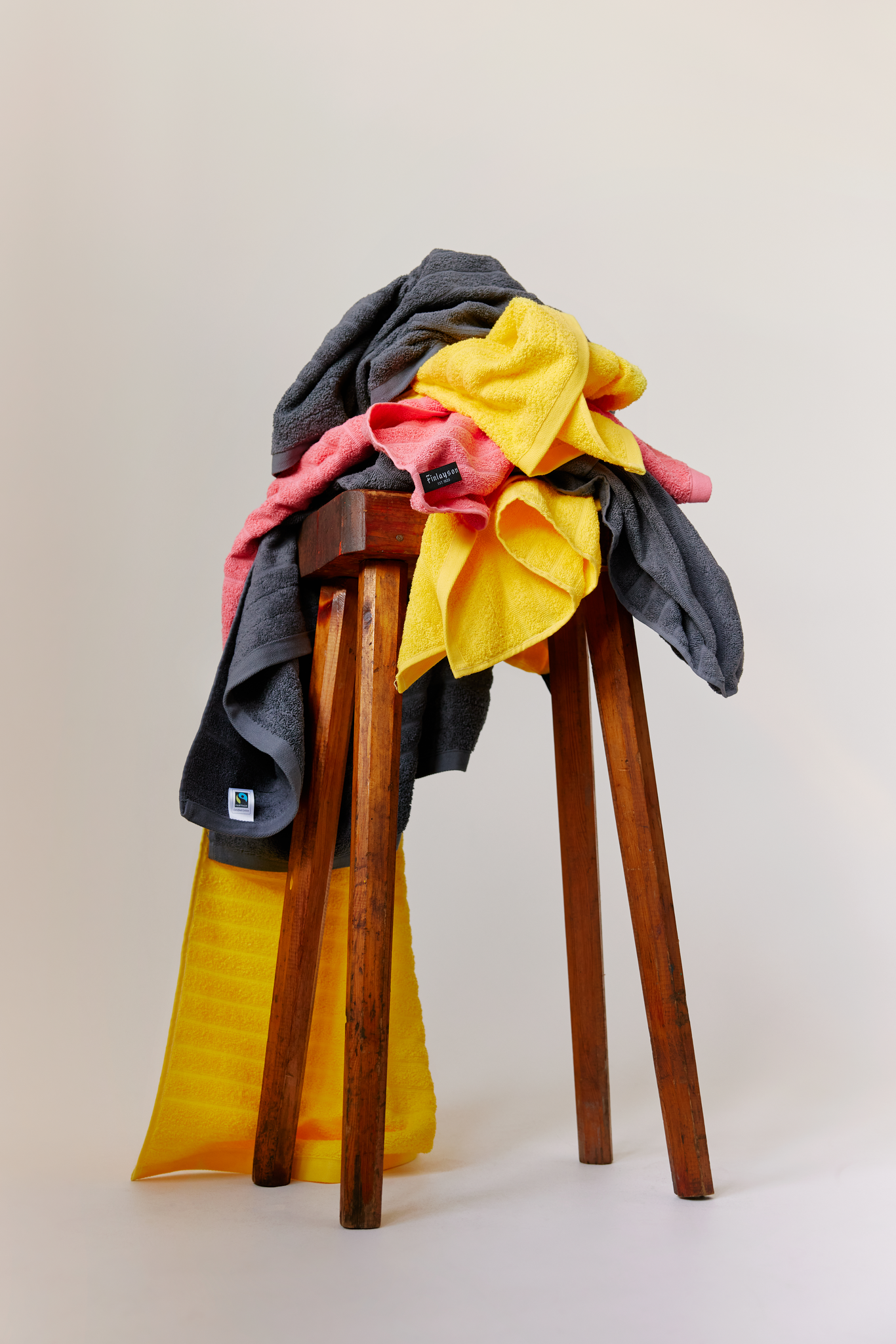 70012-0029-01-12_10; Finlayson Reilu Hand Towel Yellow / 50x70 cm 