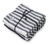 Finlaysonshop.com Kesä-raita kitchen towel 4 pcs Black / White / 50x50 cm