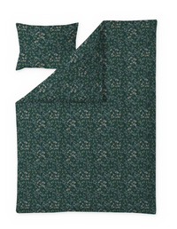 60652-5063-03-06; Finlayson Mustikka Duvet Cover set Dark Green / 150x210 + 50x60 cm 