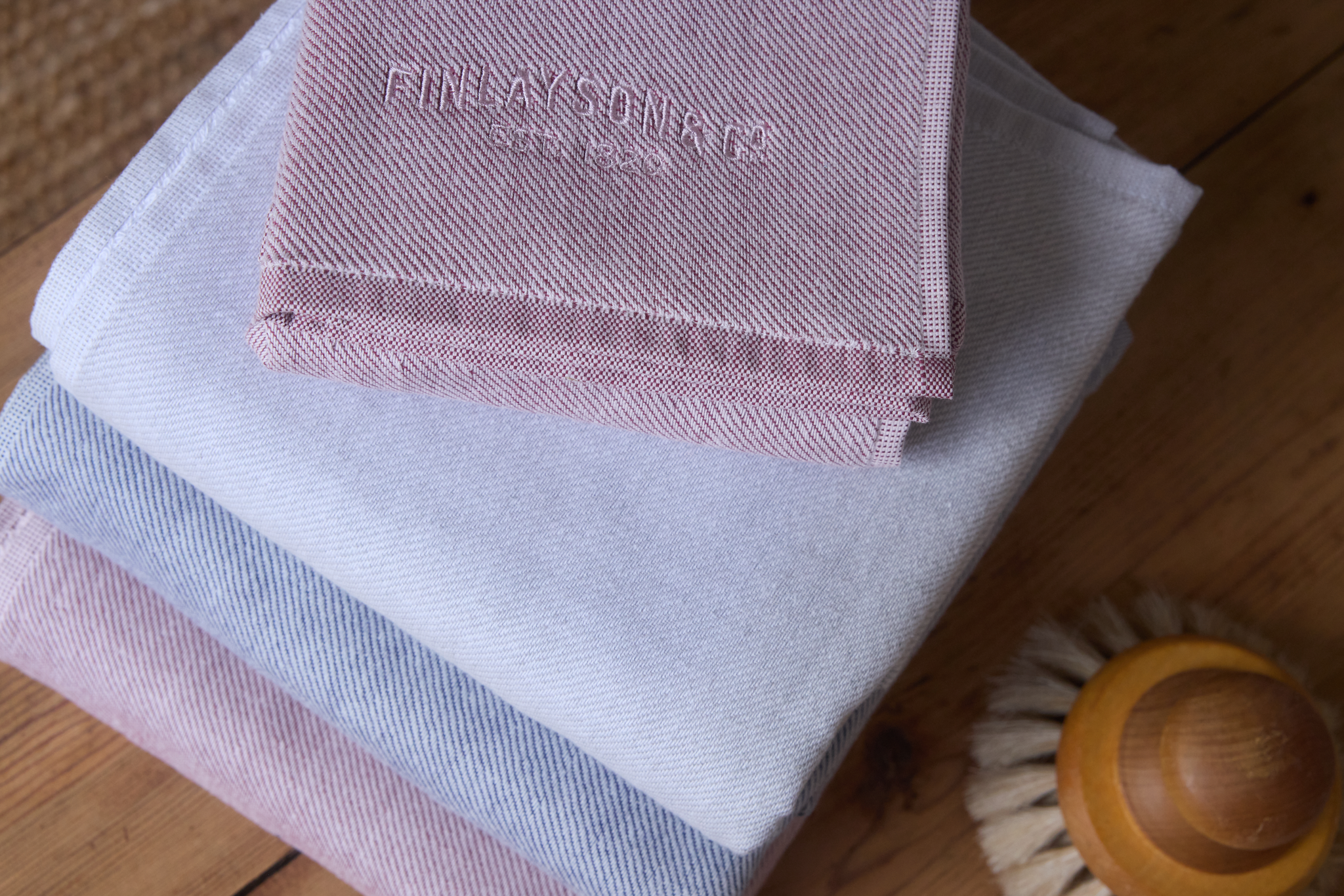 70177-1447-04-12_3; Finlayson Lino softi Hand Towel Light Burgundy / 50x70 cm 