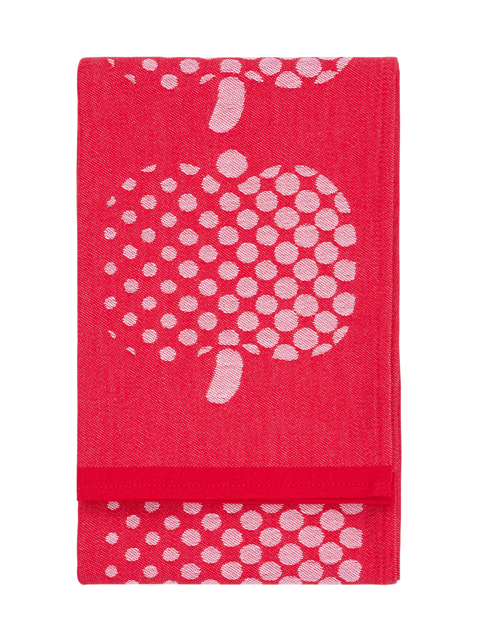70900-3963-01-10_1; Finlayson Optinen omena Kitchen Towel Red / 50x70 cm 