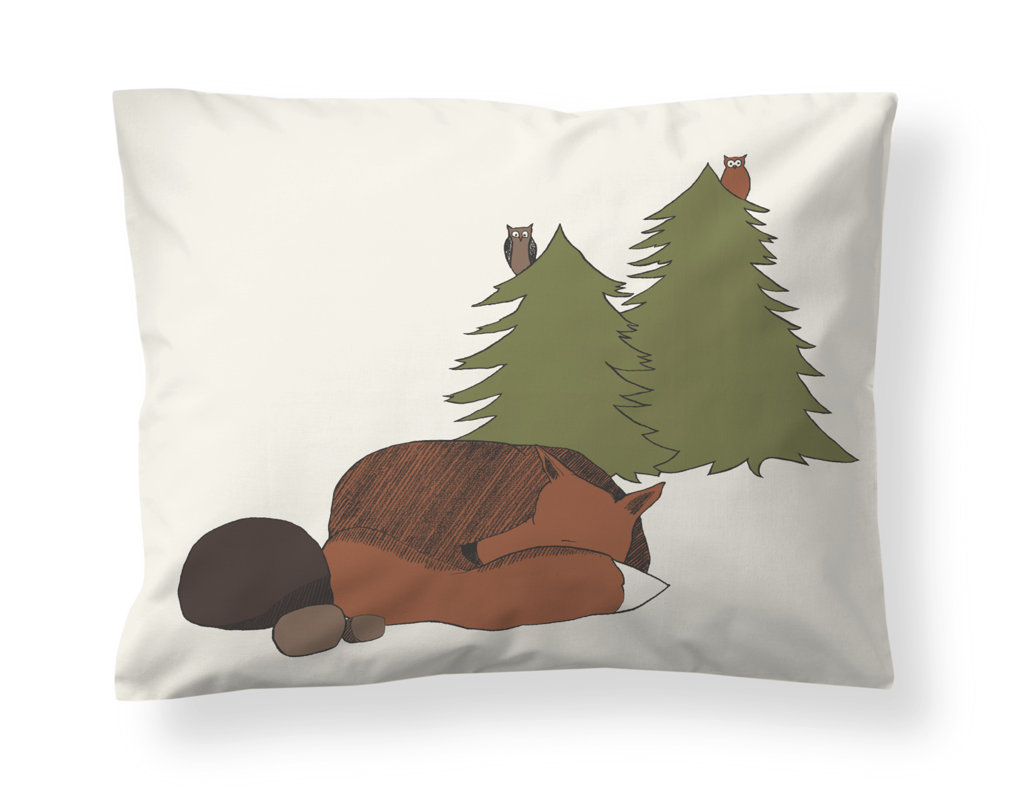 60154-4327-01-10_3; Finlayson Iltasatu Pillowcase Ecru / 50x60 cm 