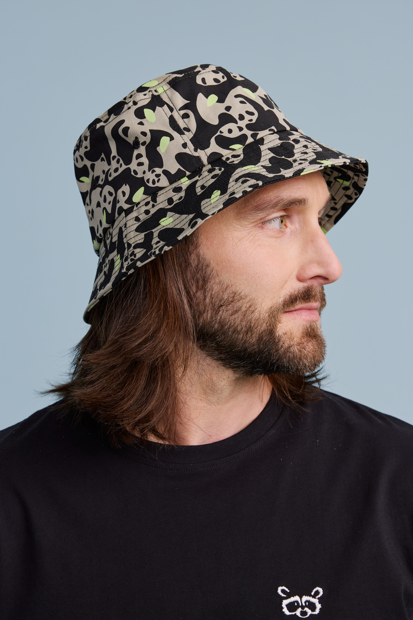 22598200001_1; 22598200002_1; Finlayson Sukukokous Bucket hat Olive Green / Black / L/XL 