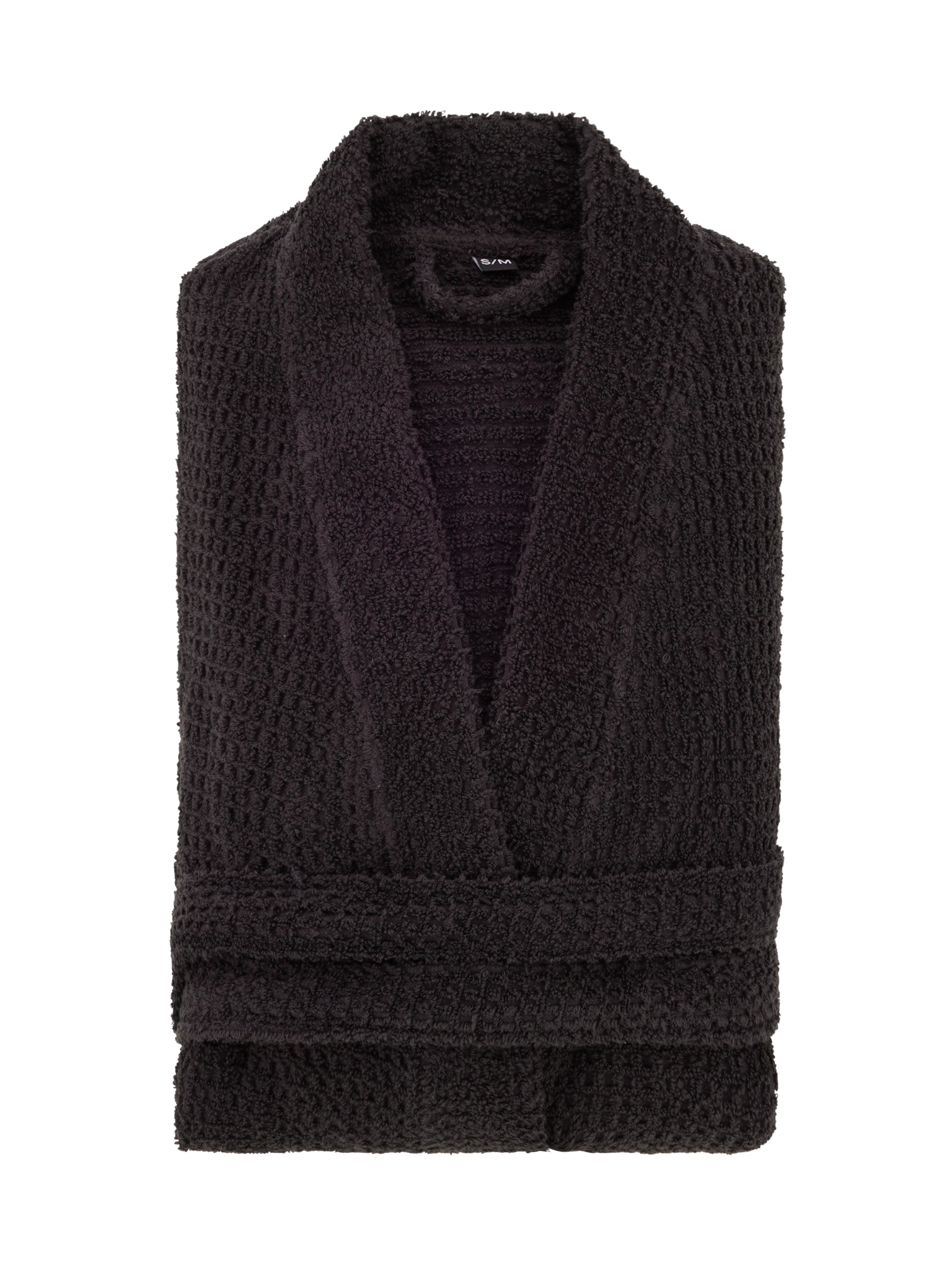 71121-0002-01-03; Finlayson Pehmis Bathrobe Coal / S/M 