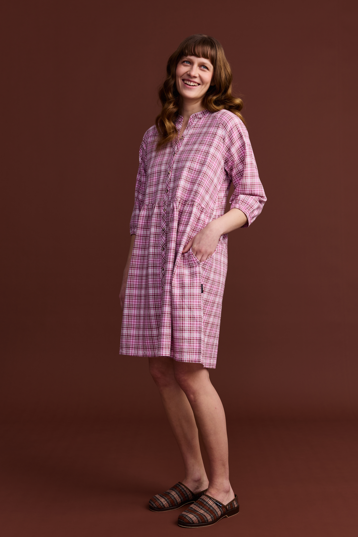 22596453005_2; Finlayson Aino Dress Light Red / XXL 