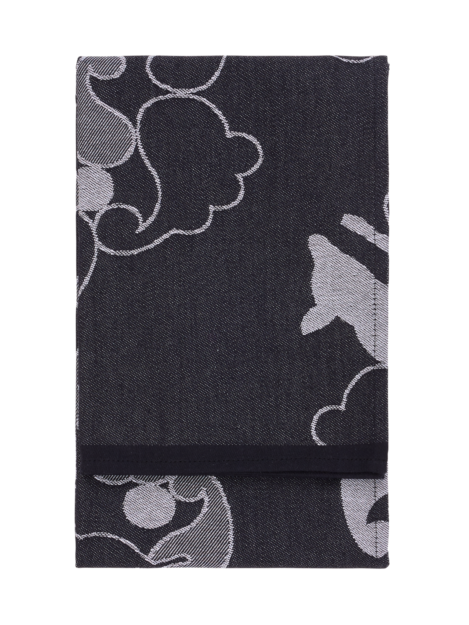 70900-4454-01-10; Finlayson Sopraano Kitchen Towel Black / 50x70 cm 