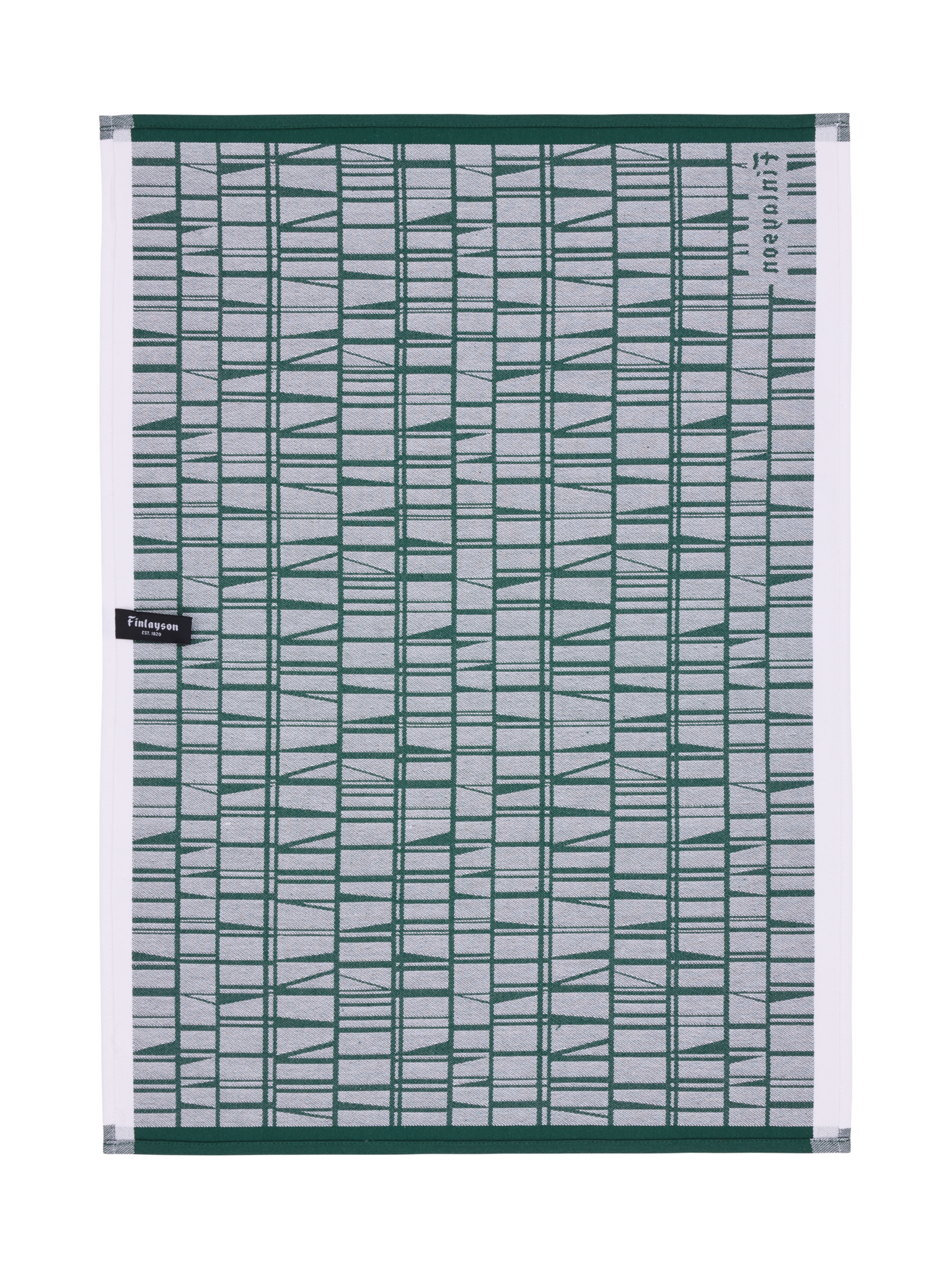 70910-3435-17-10_5; Finlayson Coronna Kitchen Towel 2 pcs Dark Green / 50x70 cm 