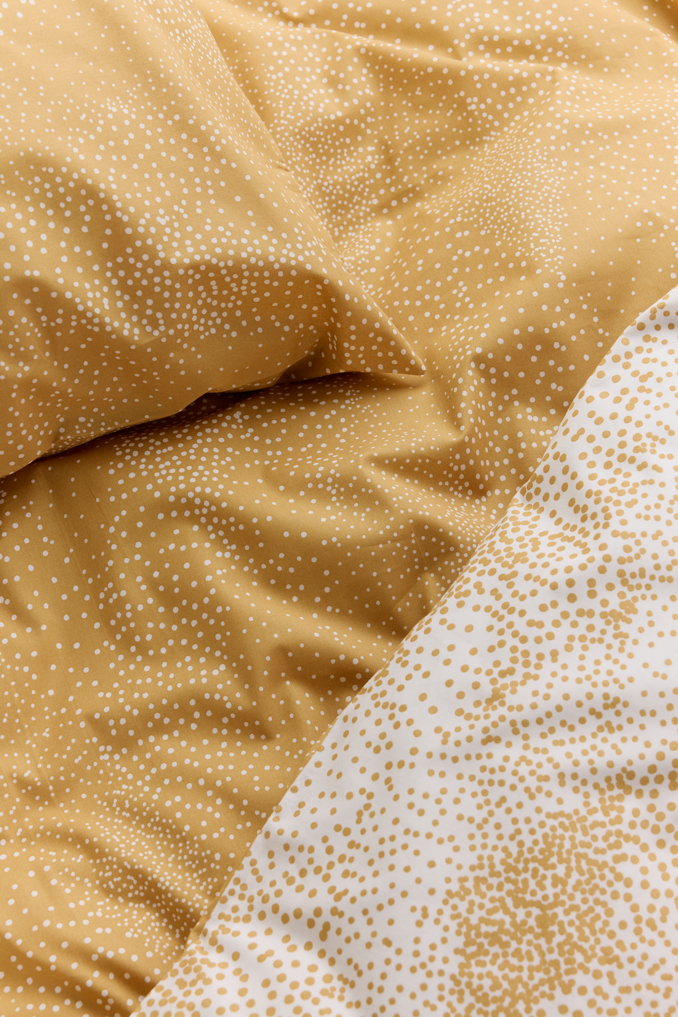 60136-5066-08-10_1; Finlayson Säihke Pillowcase Gold / White / 50x60 cm 