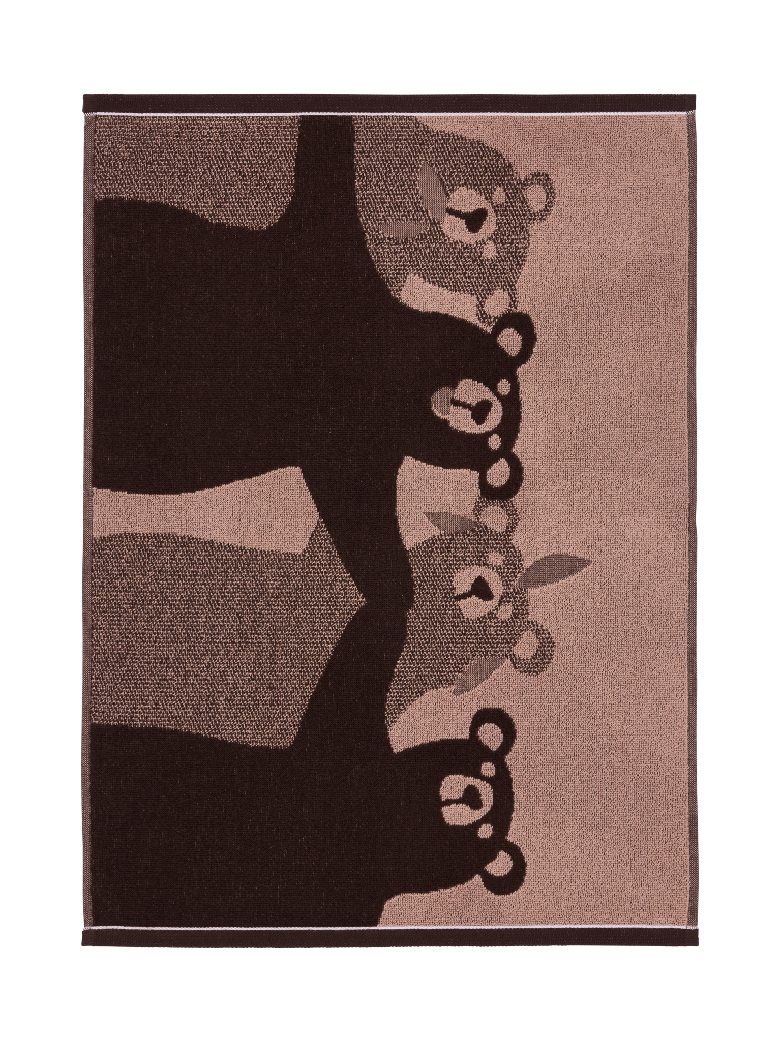 70563-1499-05-12; Finlayson Kopla Hand Towel Dark Brown / 50x70 cm 
