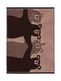 70563-1499-05-12; Finlayson COM Kopla towel Dark Brown / 50x70 cm