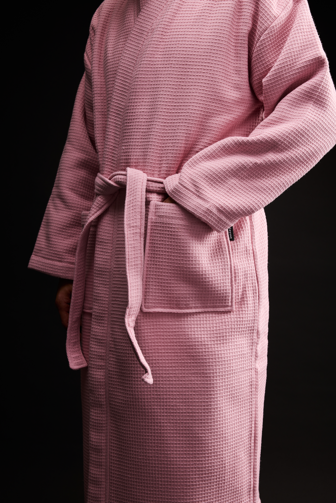 70231-0000-05-03_1; 70232-0000-05-03_1; Finlayson Jalo Bathrobe Rose / L/XL 