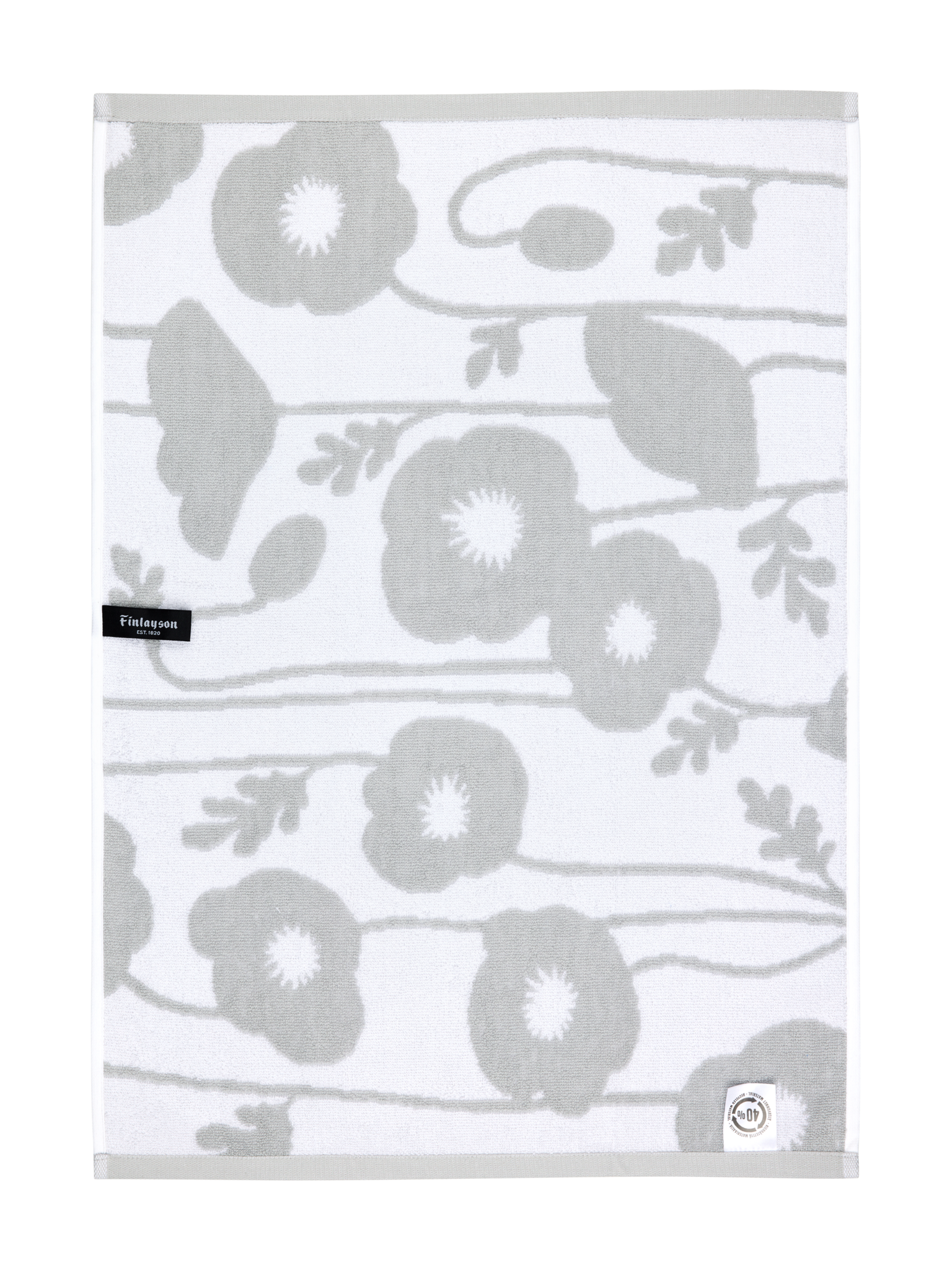 70080-5404-02-12_2; Finlayson Toive Hand Towel Grey / 50x70 cm 