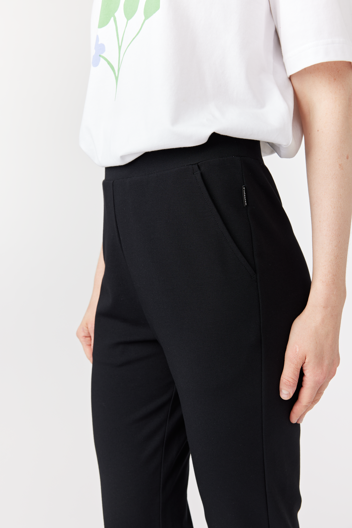 22318228006_4; Finlayson  Jersey pants Black / XXL 