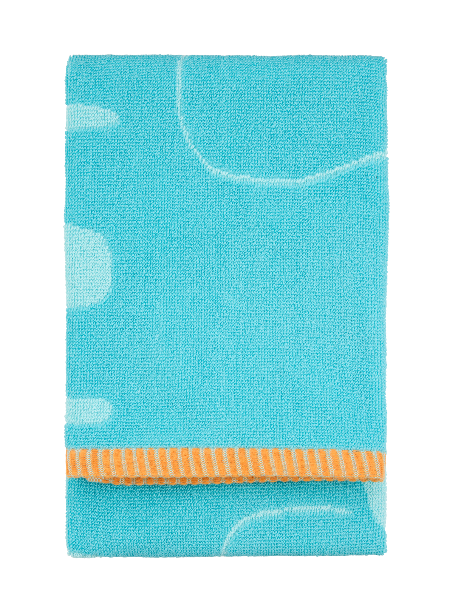 70563-5415-05-12_2; Finlayson Elefantti vapaa Hand towel Turquoise / Orange / 50x70 cm 