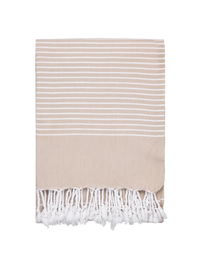 Finlayson COM Huili Hamam towel Sand / 90x180 cm