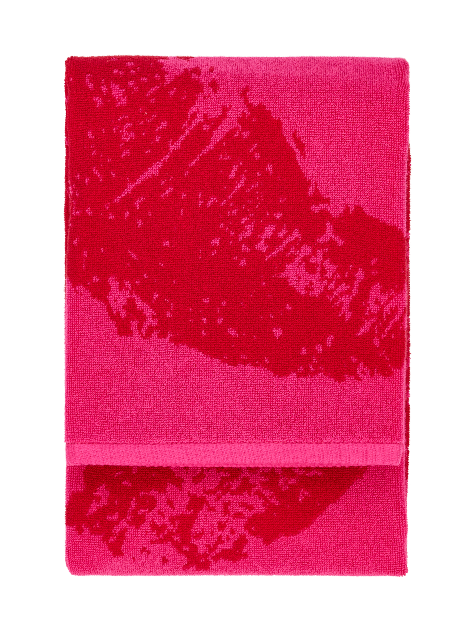109135-4540_3; Finlayson Erika Bath towel Red-pink / 70x140 cm 