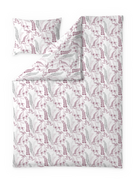 60653-5015-05-06; Finlayson Hanna Duvet Cover Set Malva / Grey / 150x210 + 50x60 cm 