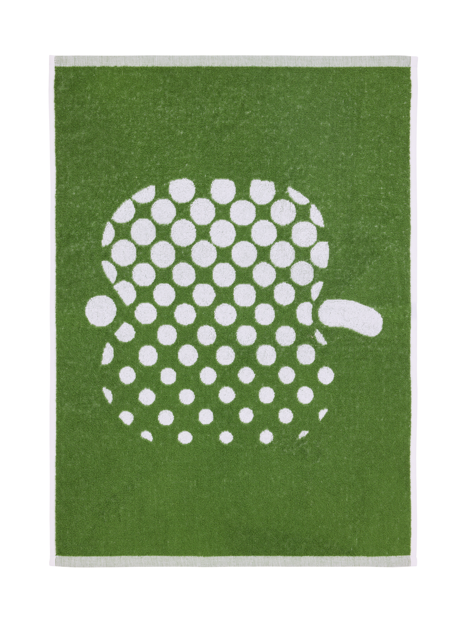 71063-1367-05-12; Finlayson Optinen Omena Hand Towel Green / 50x70 cm 