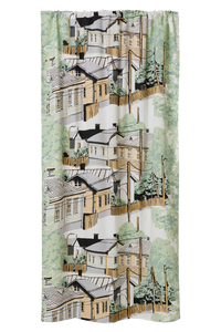109010-7100; Finlayson COM Vallila Naapurusto curtain Mint