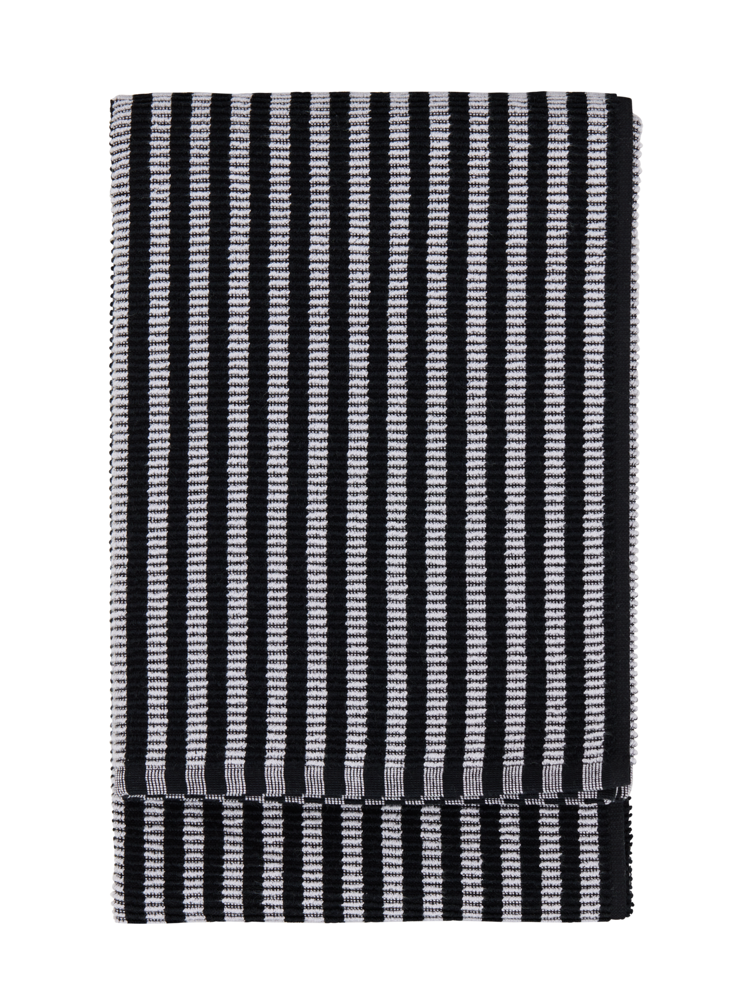 71172-1488-01-12; Finlayson Raita handtowel Black / Grey / 50x70 cm 