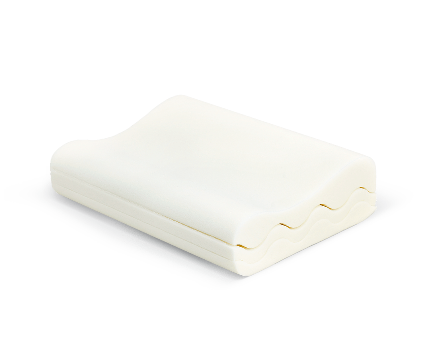 40020-0404-01-06_2; Finlayson Muoto Adjustable Ergonomic Pillow White / 50x40 x 13/11 cm 