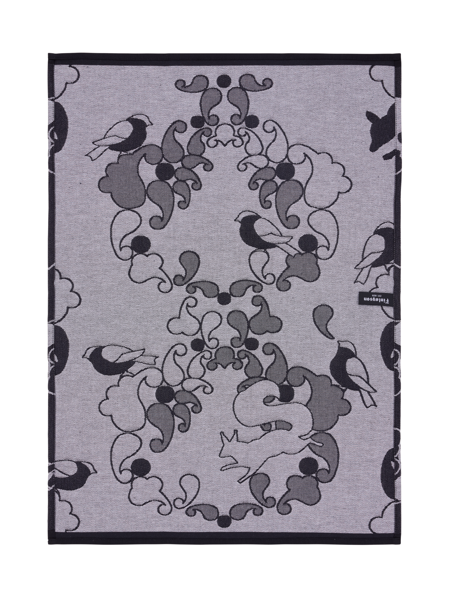 70900-4454-01-10_3; Finlayson Sopraano Kitchen Towel Black / 50x70 cm 
