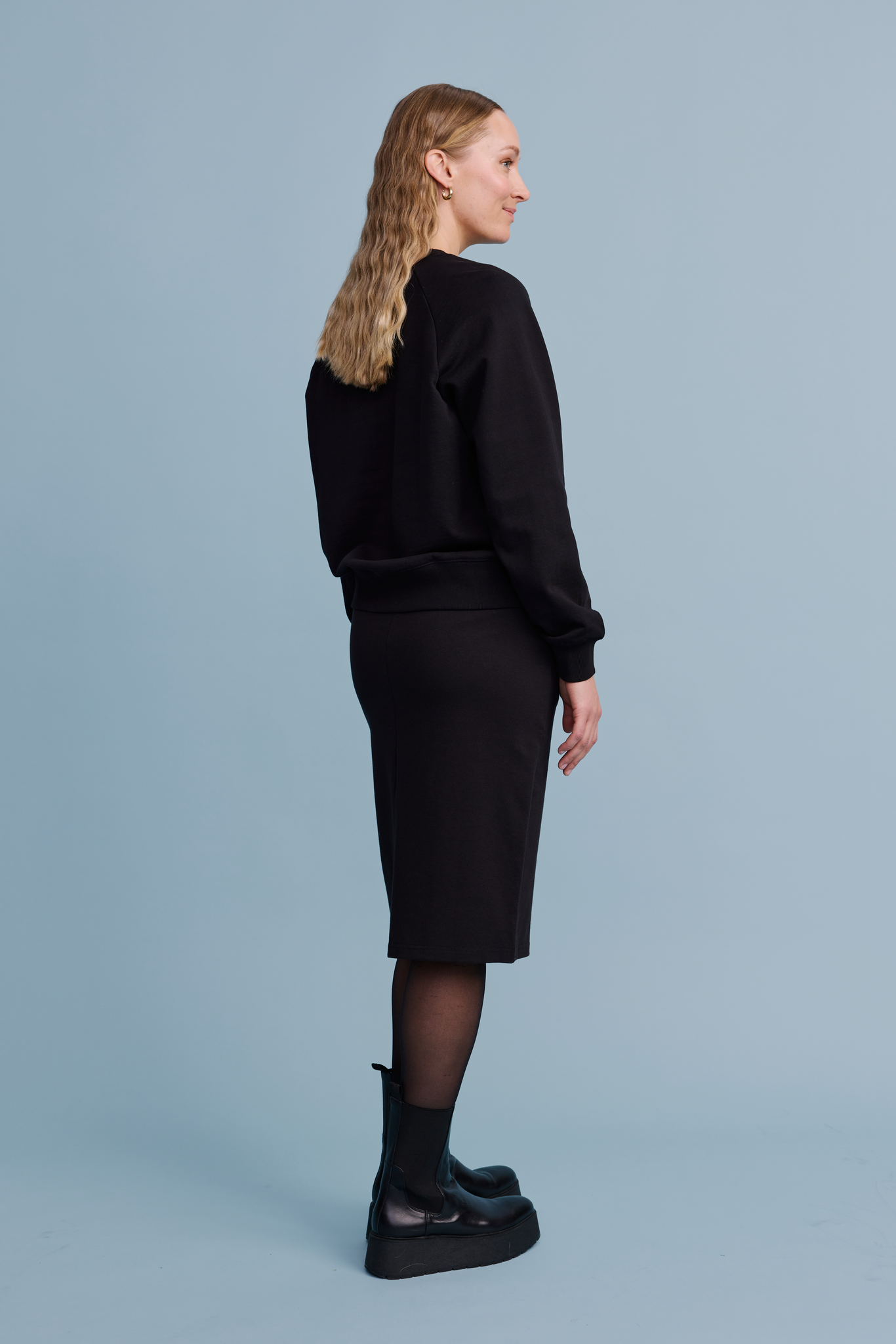 22595451004_4; Finlayson Lenita Sweatshirt Black / XL 