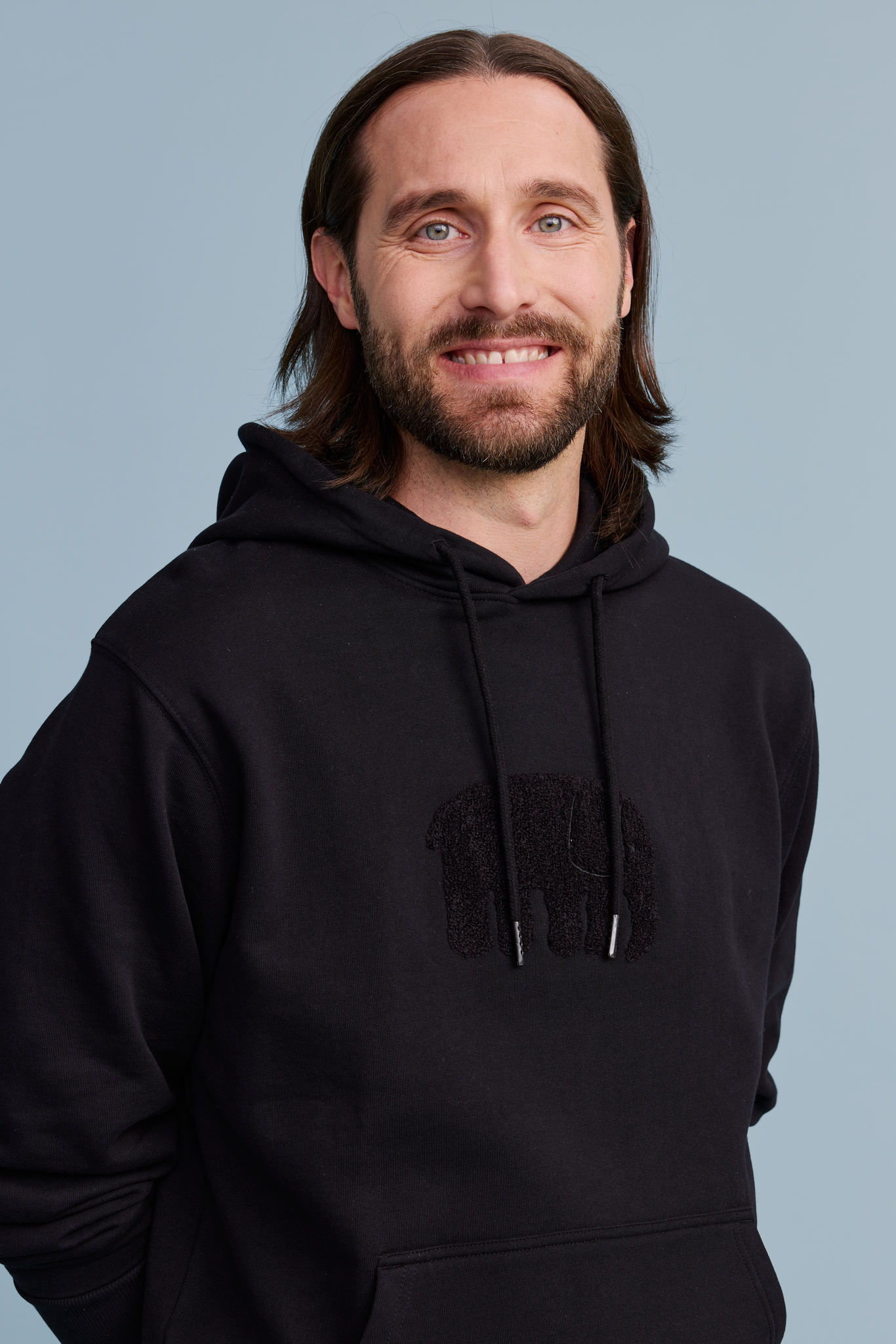 22601481001_1; Finlayson Elefantti Hooded Sweatshirt Black / S 