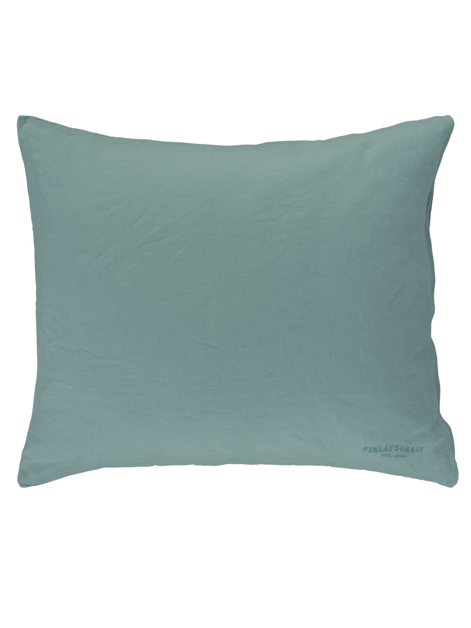 60260-0200-10-10; Finlayson Lino Linen Pillowcase Bluish Green / 50x60 cm 