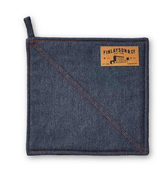 Finlayson COM Old Jeans Potholder 2 pcs Blue / 22x22 cm