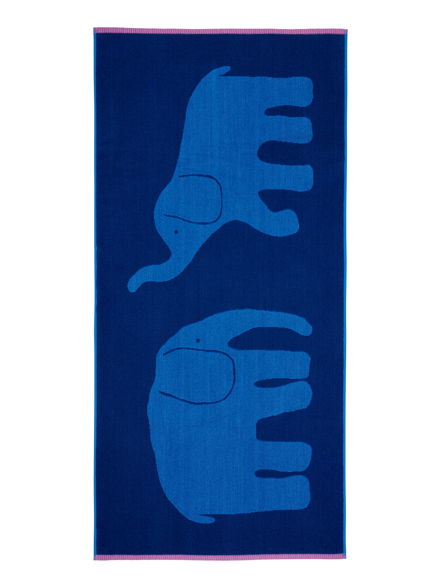 70564-5415-02-06; Finlayson Elefantti vapaa Bath Towel Blue / 70x150 cm 