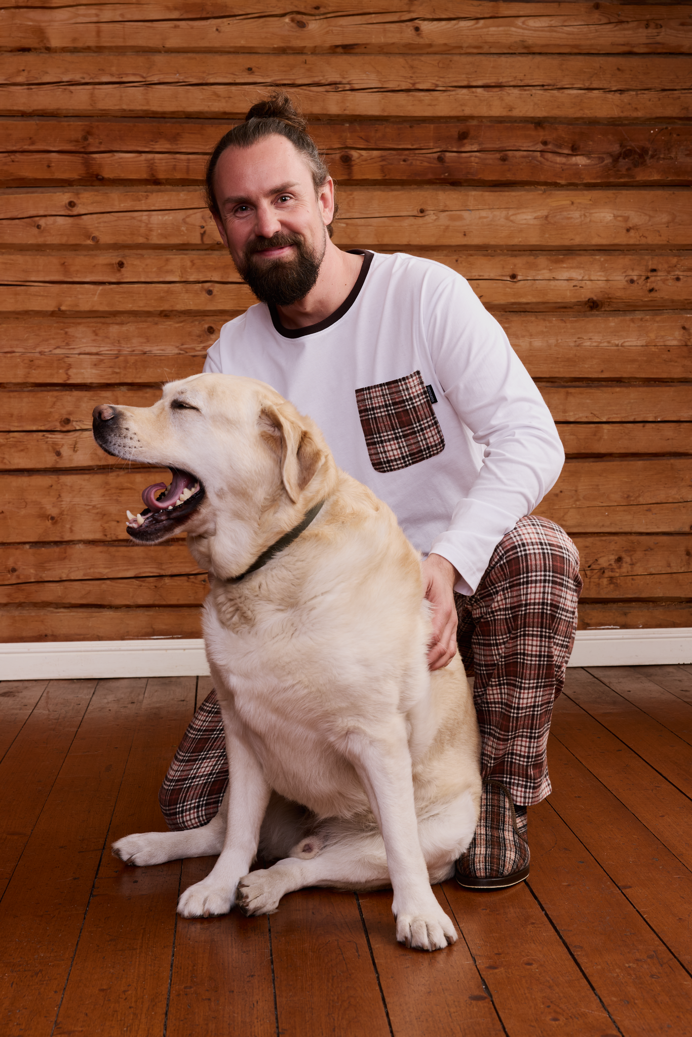 22751431004_2; 22751431003_2; 22751431001_2; 22751431002_2; Finlayson Reino Pyjamas Brown / L 