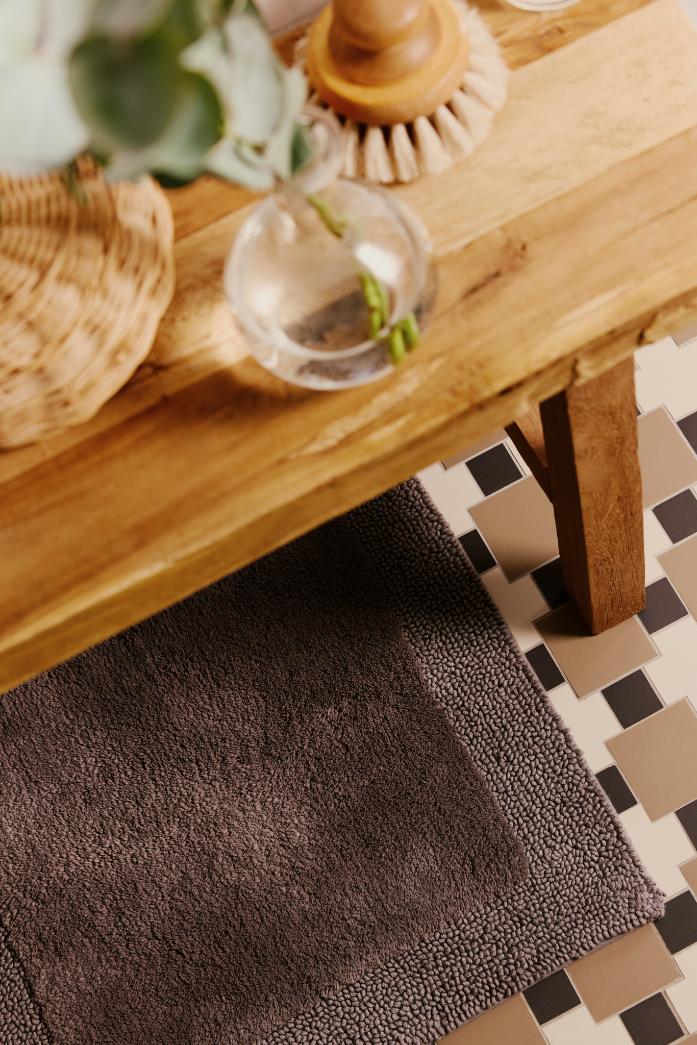 70321-0001-03-06_1; Finlayson Hali Bath rug Grey / 50x80 cm 